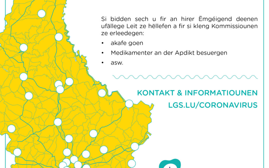 Coronavirus: Mir hu gehollef!